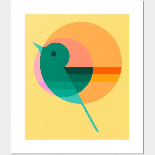 Little Bird Wall Art by benillustrator